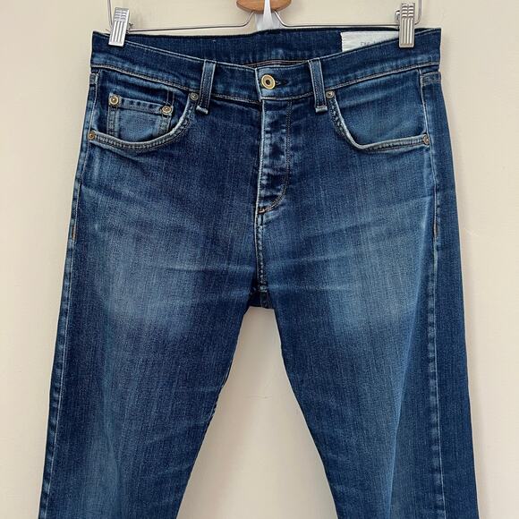 Rag & Bone STANDARD ISSUE Slim Straight Leg Jeans Size 30 / Fit 3 - Athletic - Picture 2 of 15